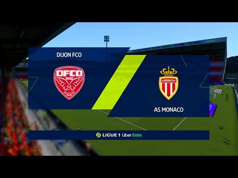 Dijon vs Monaco | Ligue 1 (20/12/2020) | Fifa 21