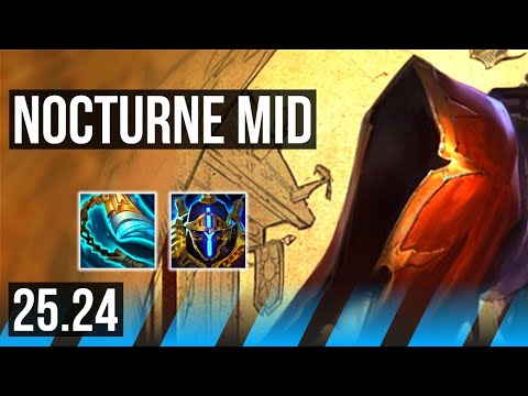 NOCTURNE vs AKALI (MID) | EUW Master | 25.24