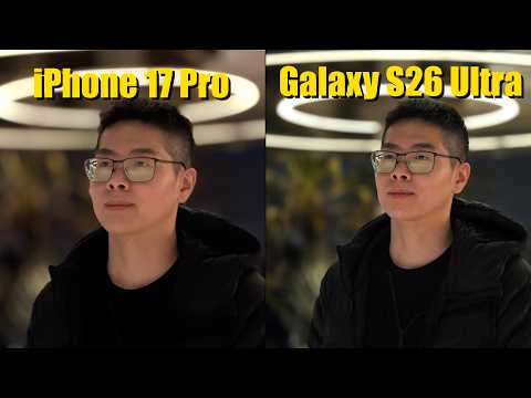 Galaxy S26 Ultra vs iPhone 17 Pro Camera Comparison!