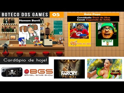 Boteco dos Games - Bate Papo #05 (Pronto pro jogo?)
