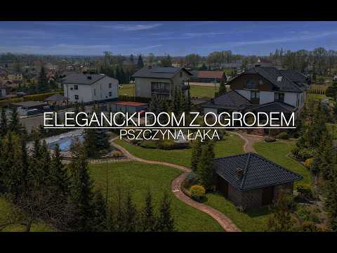 Elegancki dwurodzinny dom z pięknym ogrodem i basenem blisko jeziora | Pszczyna Łąka.