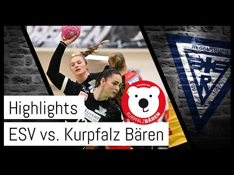 Highlights vom Spiel ESV vs. Kurpfalz Bären
