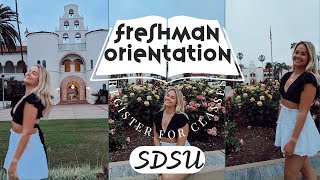 FRESHMAN ORIENTATION AT SDSU! how to schedule classes + what’s included