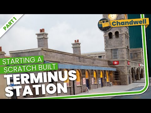 Scratch-Built Mainline Terminus Station Part 1 : Starting a scratch build in card