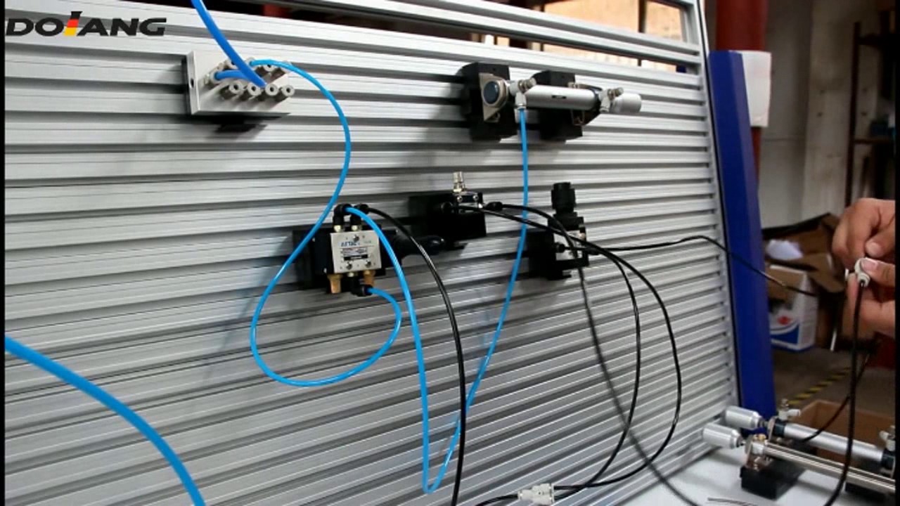 DLQD-DP101 Basic Pneumatic Training Equipment demo