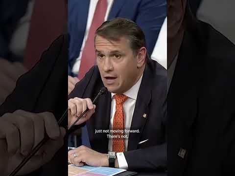Video Thumbnail: Republican senator presses Blanche on 'weaponization fund'