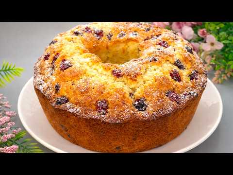 Mix everything in 5 minutes and bake ❗This pie is cloud-like, tender, and melts in your mouth!