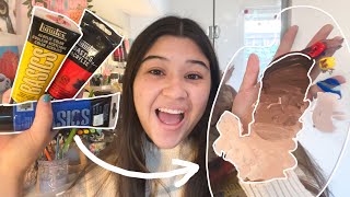How to Make Skin Tones with Acrylic Paint! (for idiots)