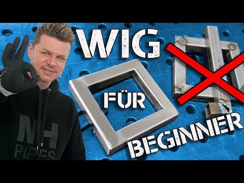 Stahlrahmen, Dünnbleche WIG Schweißen Tutorial für Beginner!