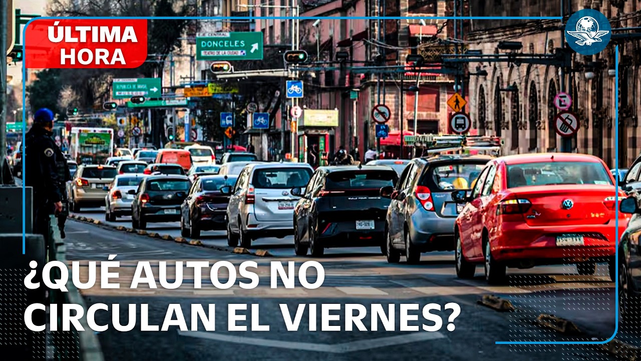Aplican doble “Hoy No Circula” por activación de Fase 1 de contingencia ambiental