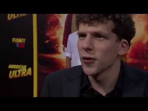 American Ultra: Jesse Eisenberg Red Carpet Movie Premiere Interview | ScreenSlam