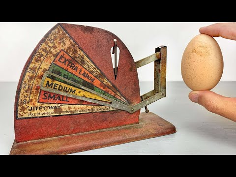 1950’s Egg Scale Restoration - Grandma Kitchen Scale With Song Qayamat Se Pehle :Avenger Kill
