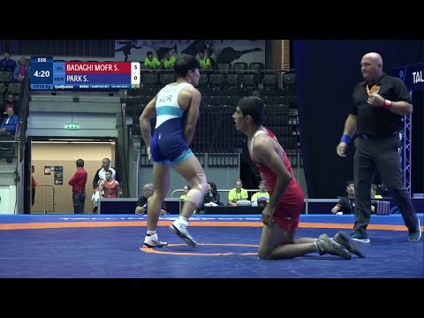 Qual. GR - 63 kg: S. BADAGHI MOFR (IRI) v. S. PARK (KOR)