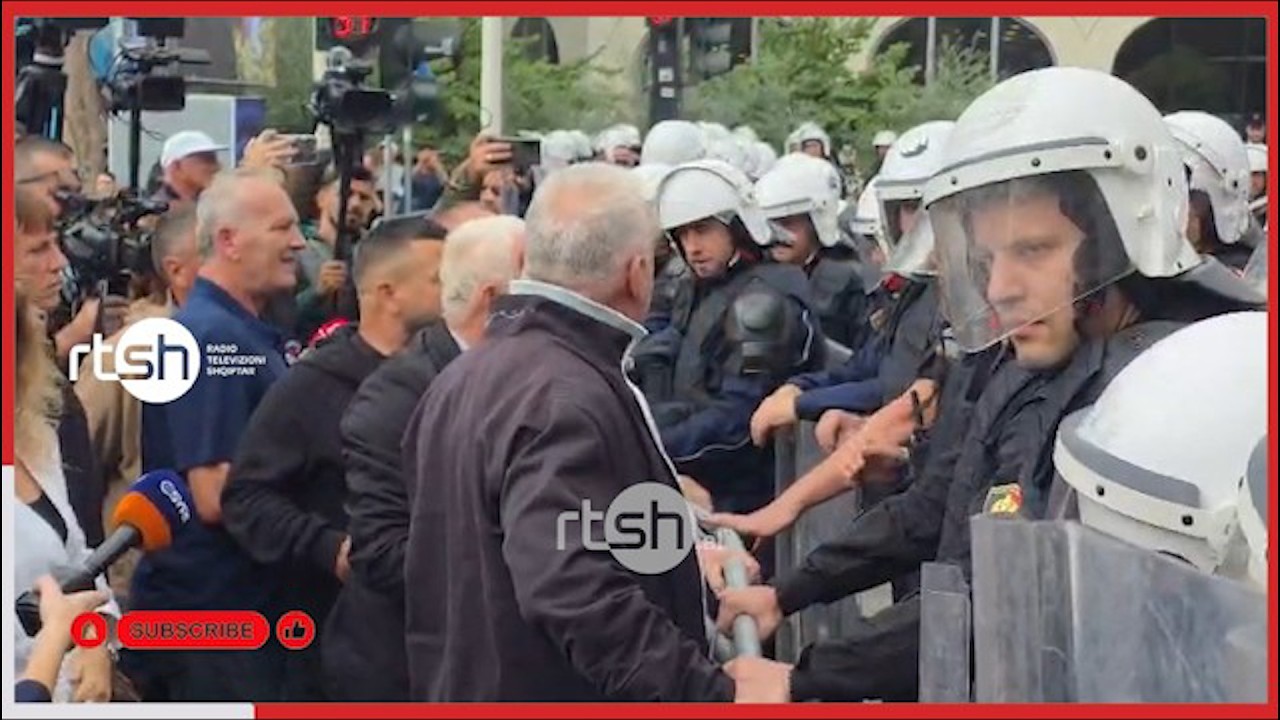 Tensionohet situata në protestën kundër Reformës Territoriale, hidhet spraj lotsjellës