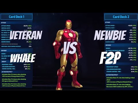 HERO (25%)TO ZERO PIERCE - 2FP CARD DECK REVIEW - GBR / ABL / WBL - IRONMAN T4 | Marvel Future Fight