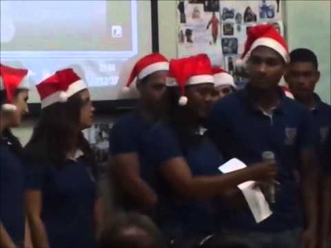 Confraternização na escola SECITEC