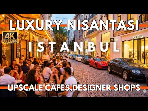 Istanbul Turkey 2026 4K Walking Tour- Exploring Nişantaşı: Luxury Shopping,Stylish Streets,Real Life