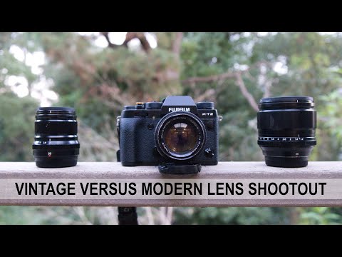 Vintage Versus Modern Lens - Olympus Zuiko 50mm 1.4 and Fujifilm 50mm and 56mm