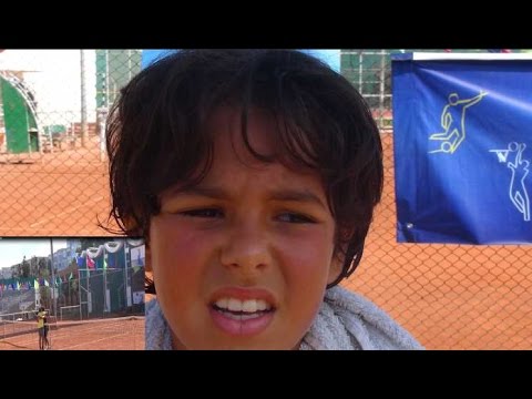 Mehdi Benchekroun vice  champion Nationale 2015 des 12 ans