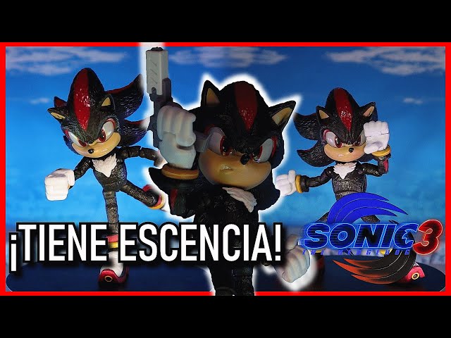 Vídeo relacionado con Sonic 3 la Película Figura Super Shadow de Jakks Pacific, Figura de Acción de 13 cm de Altura, 22 Puntos de Articulación para Aumentar la Diversión, Recomendado para Mayores de 3 Años