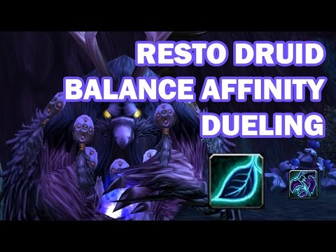 Winning Duels as Balance Affinity Resto Druid Legion 7.0.3 Prepatch PTR - World of Warcraft PVP