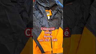 Balík 411/25 – 1,9 Kg – Chlapecké bundy a šusťákové kalhoty – 1. a 2. jakost – 8 ks – vel. 122–140