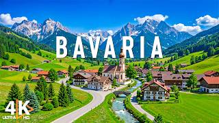 Bavaria 4K 🇩🇪 Fairytale Castles, Alpine Lakes & Peaceful German Villages Video 4K UHD