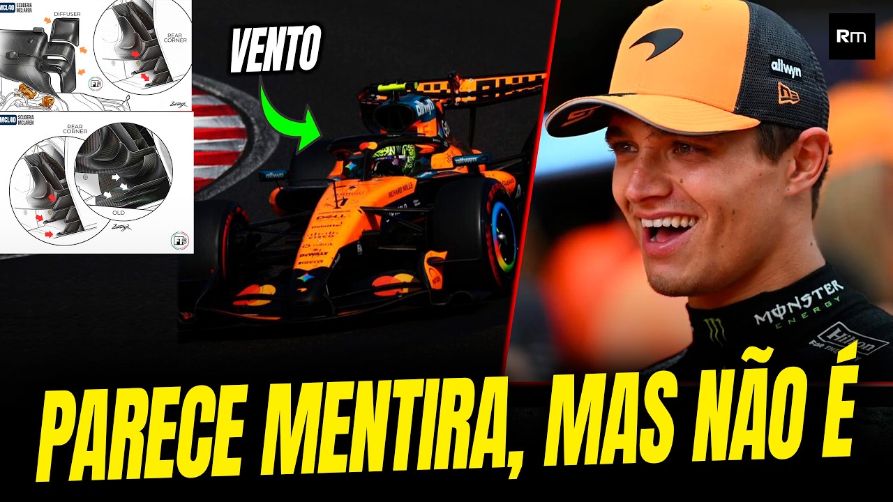 COMO O VENTO BOMBOU UPGRADE DA MCLAREN E RESULTOU EM VITÓRIA NA HUNGRIA DE ACORDO COM LANDO NORRIS