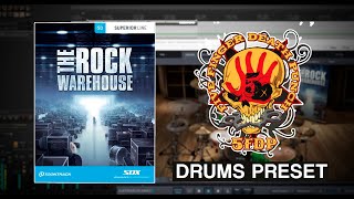 Video thumbnail for Superior Drummer 3 I The Rock Warehouse SDX I Five Finger Death Punch Preset by Ihor Avramenko