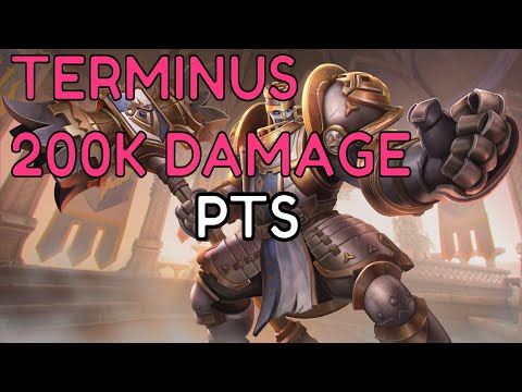 TERMINUS 200K DAMAGE! | NEW PTS PATCH | Paladins Pro