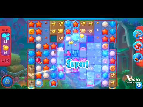 Fishdom. 5884 hard level no boosters and diamonds