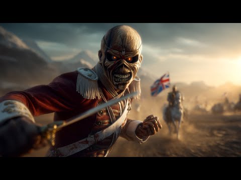 The Trooper - Iron Maiden 4K AI VIDEO ANIMATION