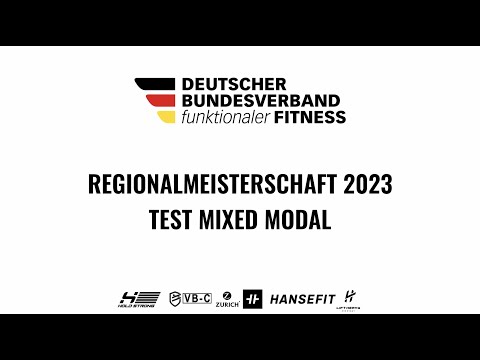 DBVfF DM 2023 - Regionalmeisterschaft Test MIXED MODAL