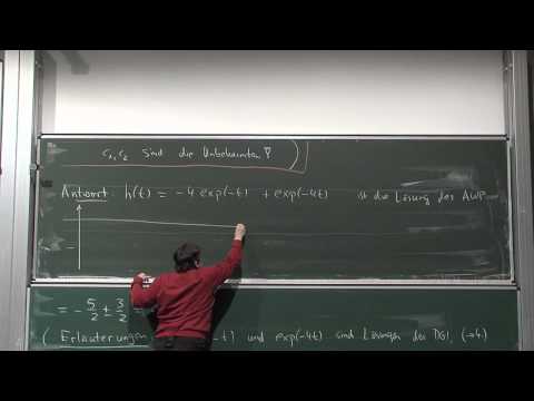 Ingenieurmathematik I - Federpendelkraft Teil 2 und komplex Zahlen