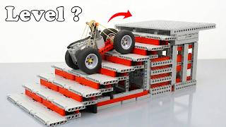 3 LEGO Cars vs 5 Level Obstacles | Smart Lego