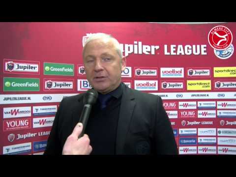 Jack de Gier na de 1-3 zege op FC Den Bosch