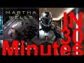 Exit Strategy: The Murderbot Diaries 4 in 30 minutes.  Martha Wells