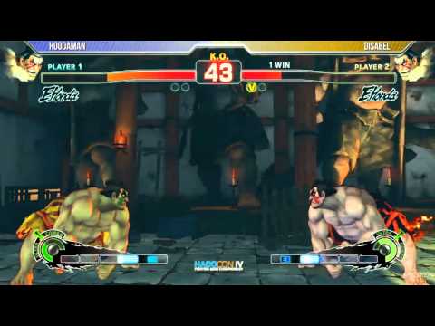 HADOCON IV (SSFIV:AE 2012) - Hoodaman (E. Honda) vs. Disabel (E.Honda)