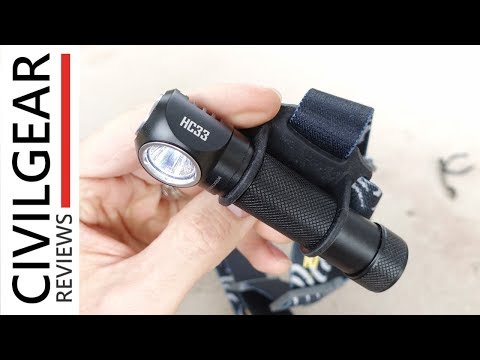 Galvos žibintas Nitecore HC33 1800lm video