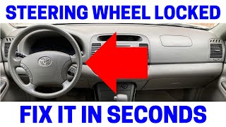 Steering Wheel & Ignition Key Won