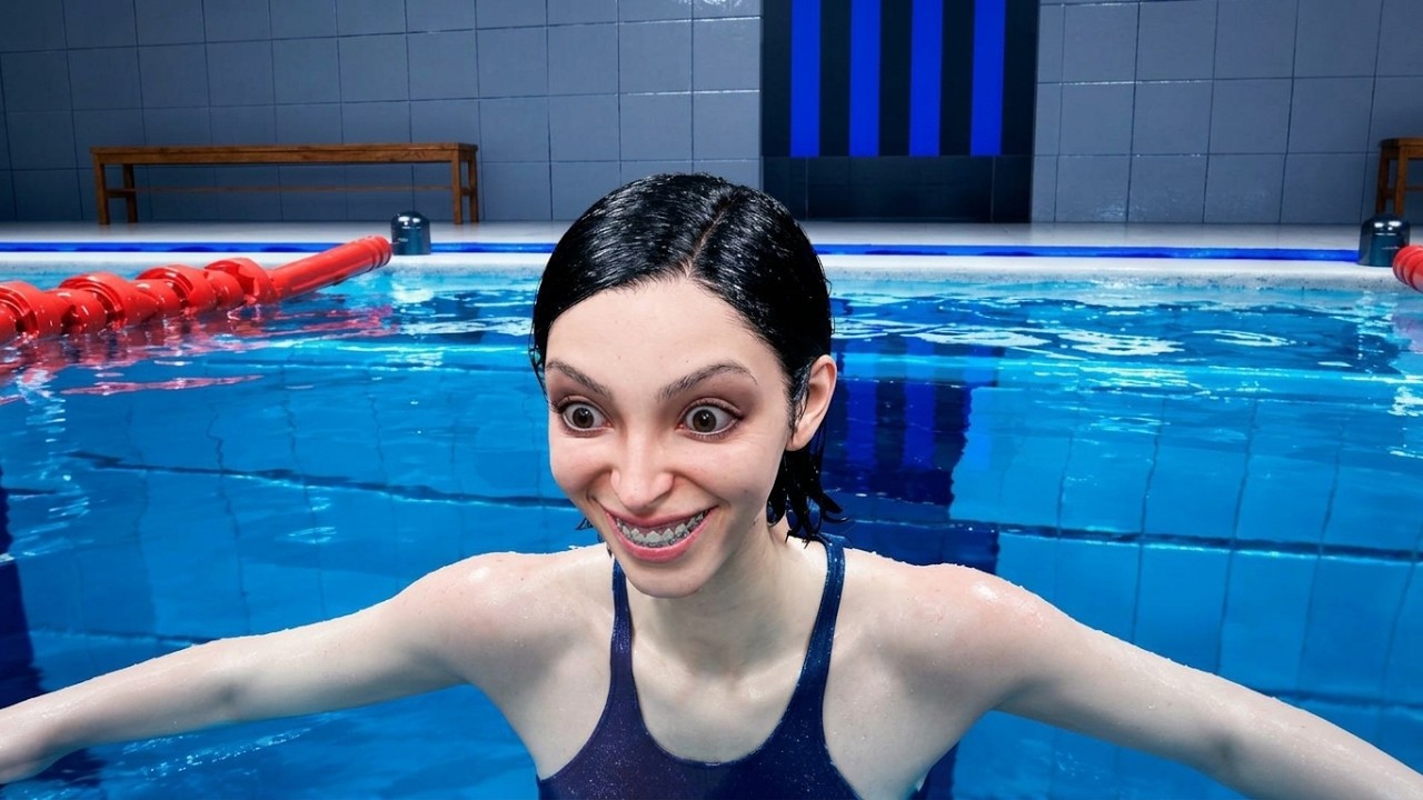 ADA YANG SESUATU YANG MENGERIKAN DI KOLAM RENANG INI.... POOL LOOP