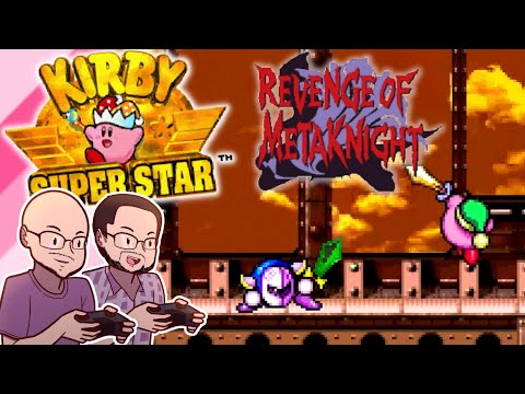 Taking Down Meta Knight And His Halberd!  |  Kirby Super Star Co-op Playthrough