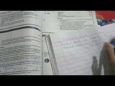 Financial Accounting ADC plant assets meigs and meigs chapter 9  problem solutions of 9.2A part 1