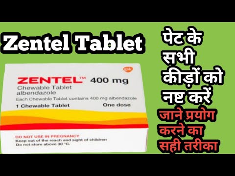 Zentel tabletta albendazol