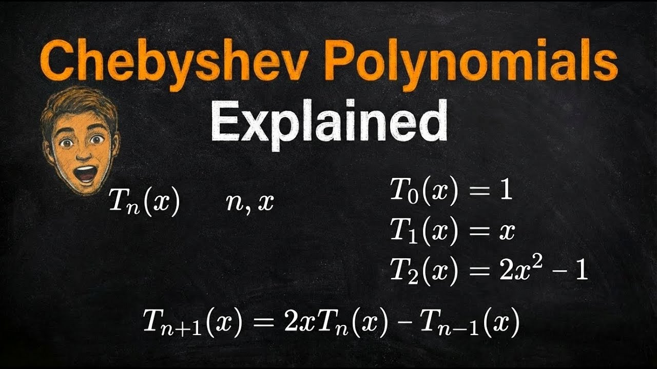Chebyshev Polynomials Explained - Optimal Approximation