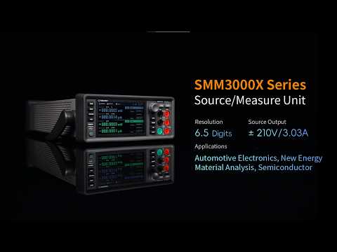 Джерело-вимірювач SIGLENT SMM3311X Прев'ю 2