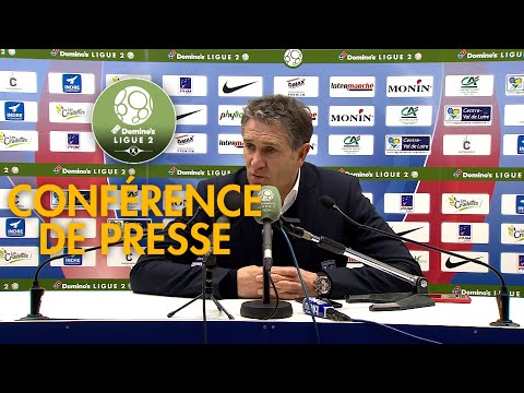 Conférence de presse Châteauroux - RC Lens ( 3-2 )  / 2019-20