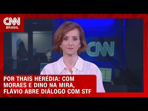 Com Moraes e Dino na mira, Flávio Bolsonaro abre diálogo com STF; veja análise | HORA H