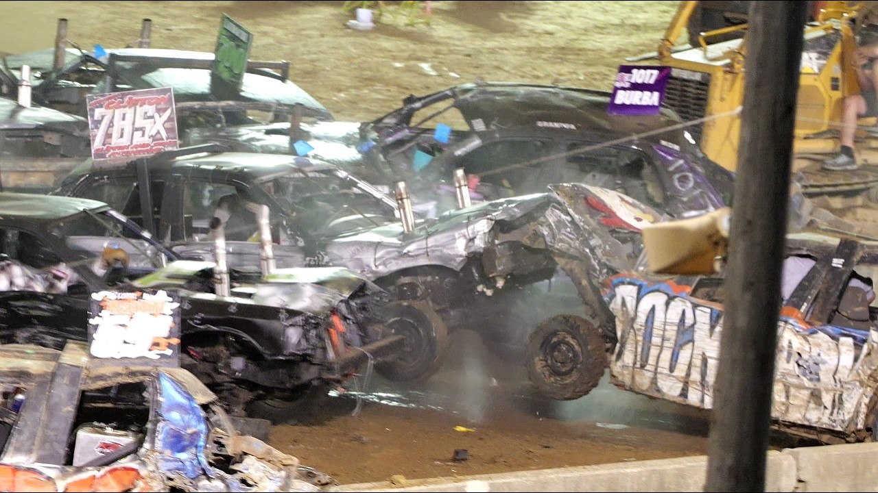 2025 Highland County Fair Demolition Derby - Saturday Show