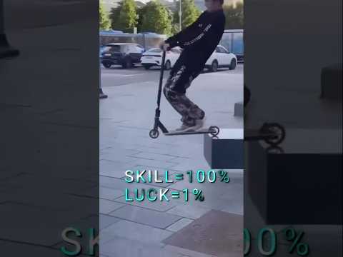bro has skill but luck said no#skills #scooter #accidente